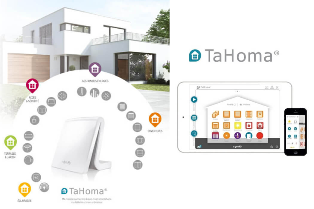 Domotique avec la Tahoma de Somfy de Parthenay Menuiserie 17