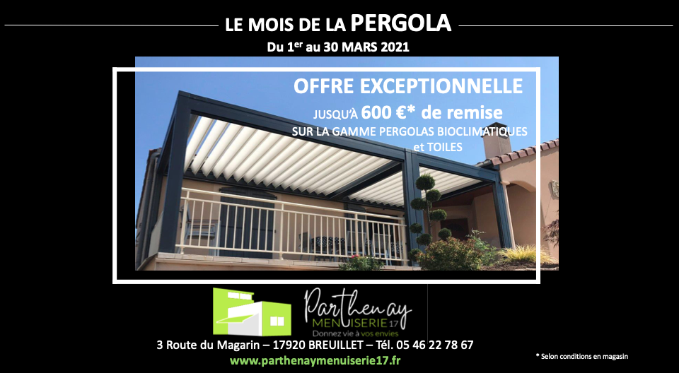 Le mois de la pergola Le mois de la pergola