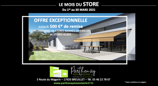 Le mois du store Le mois du store