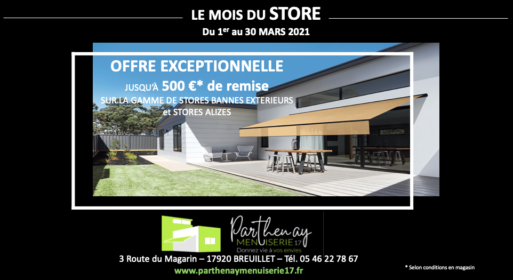 Le mois du store